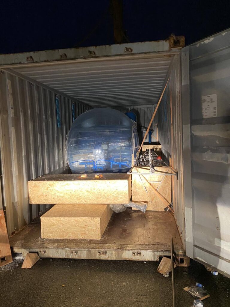 Доставка вертолета гражданской авиации